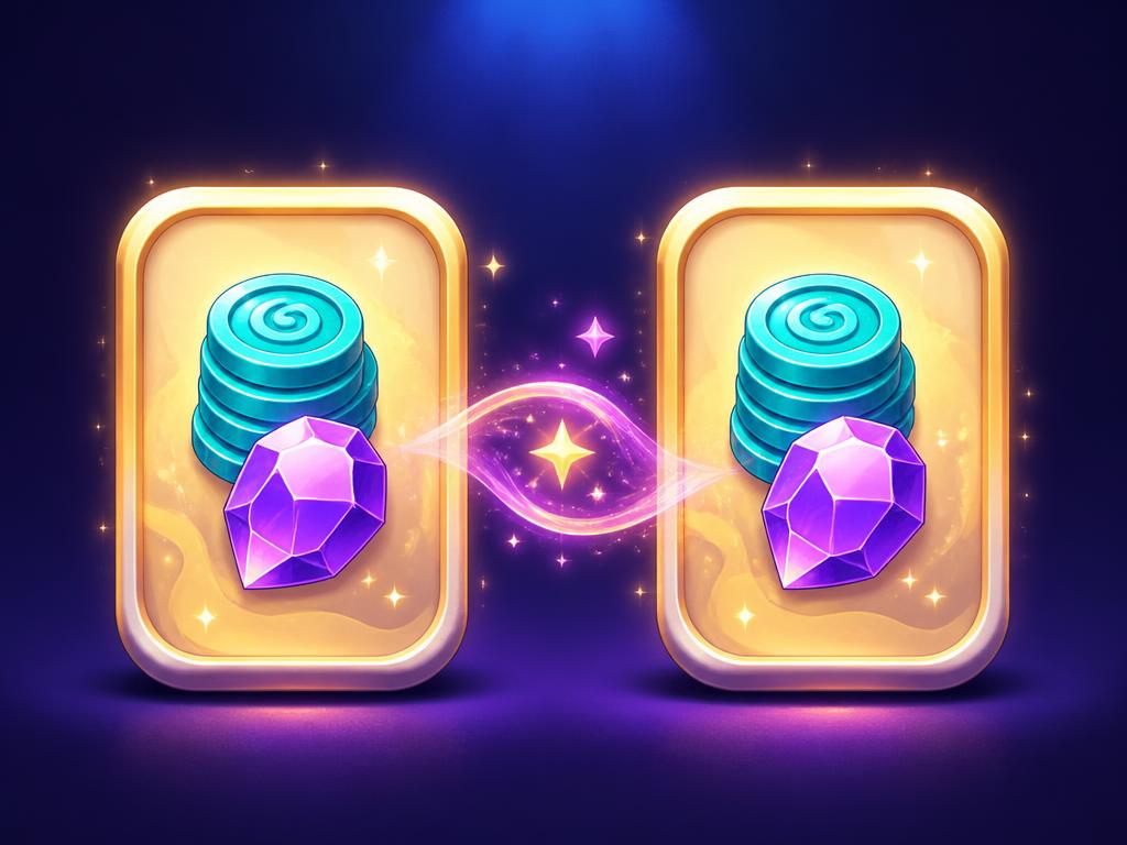 Illustrated scene from Transaction Twins